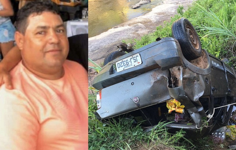 Jucuruçu: Motorista morre após veículo capotar em estrada próximo ao Distrito de Coqueiro