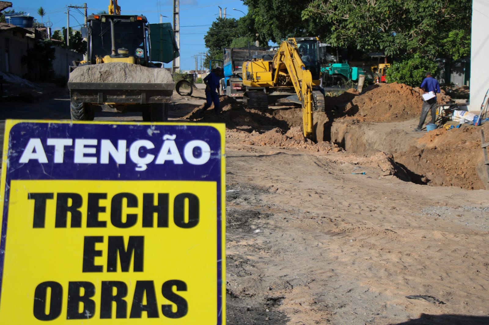 Teixeira de Freitas: Prefeitura avança com obras na Avenida das Galáxias; confira