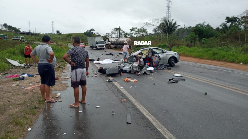 Itapebi: Acidente na BR-101 resulta em duas mortes e um ferido gravemente