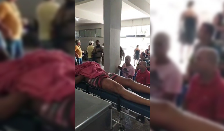 Violência: Indivíduo resistente a prisão e acaba morto pela PM em unidade de saúde