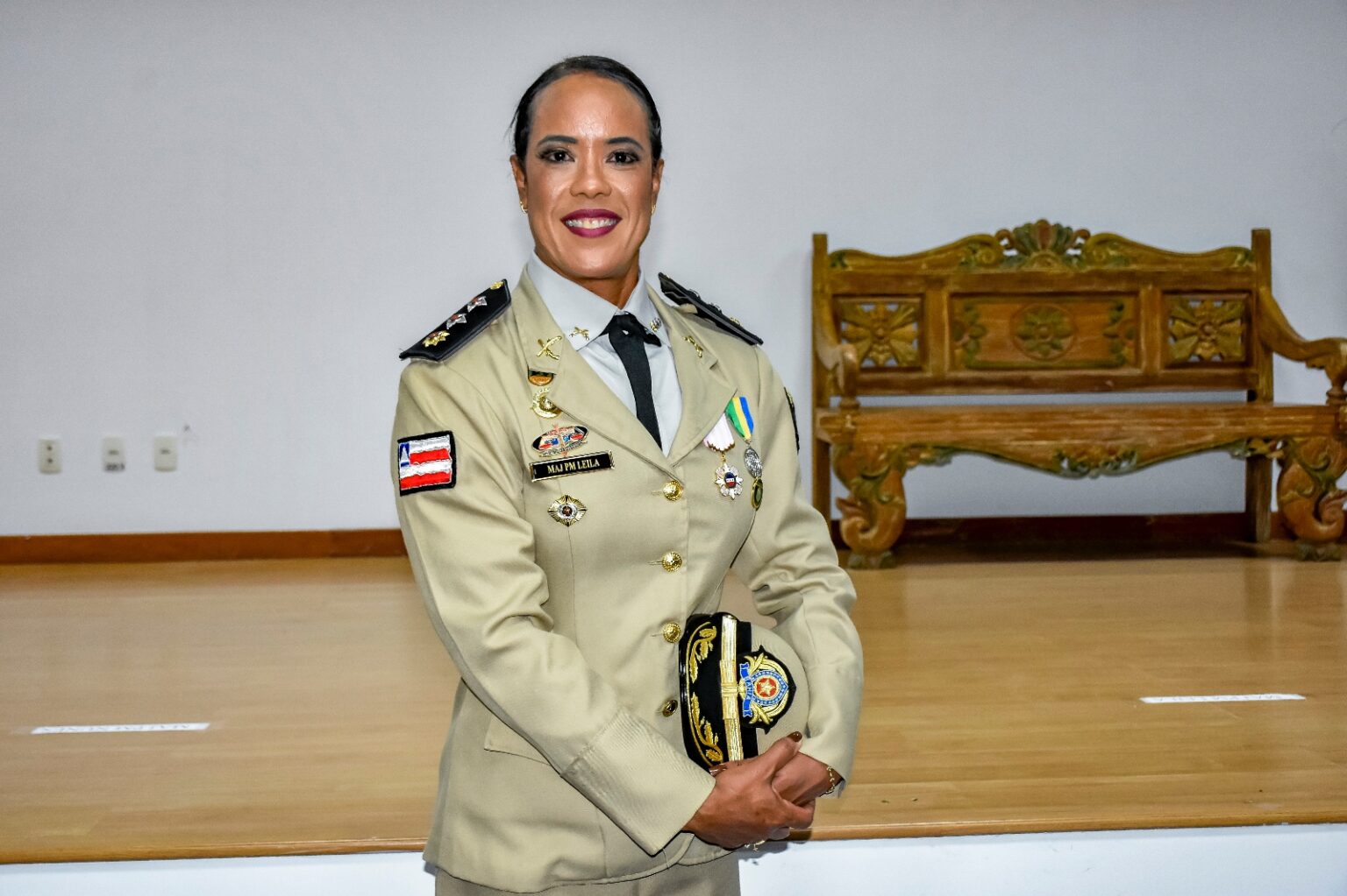 Major Leila Souza Gonçalves Silva assume o comando da CIPPA/Porto Seguro.