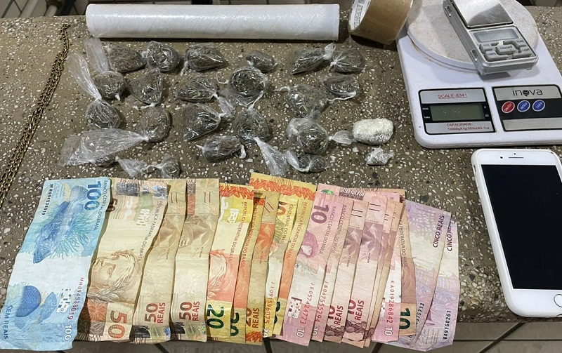Itanhém: Operação da PM resulta na apreensão de menor em posse de drogas no Parque de Exposições