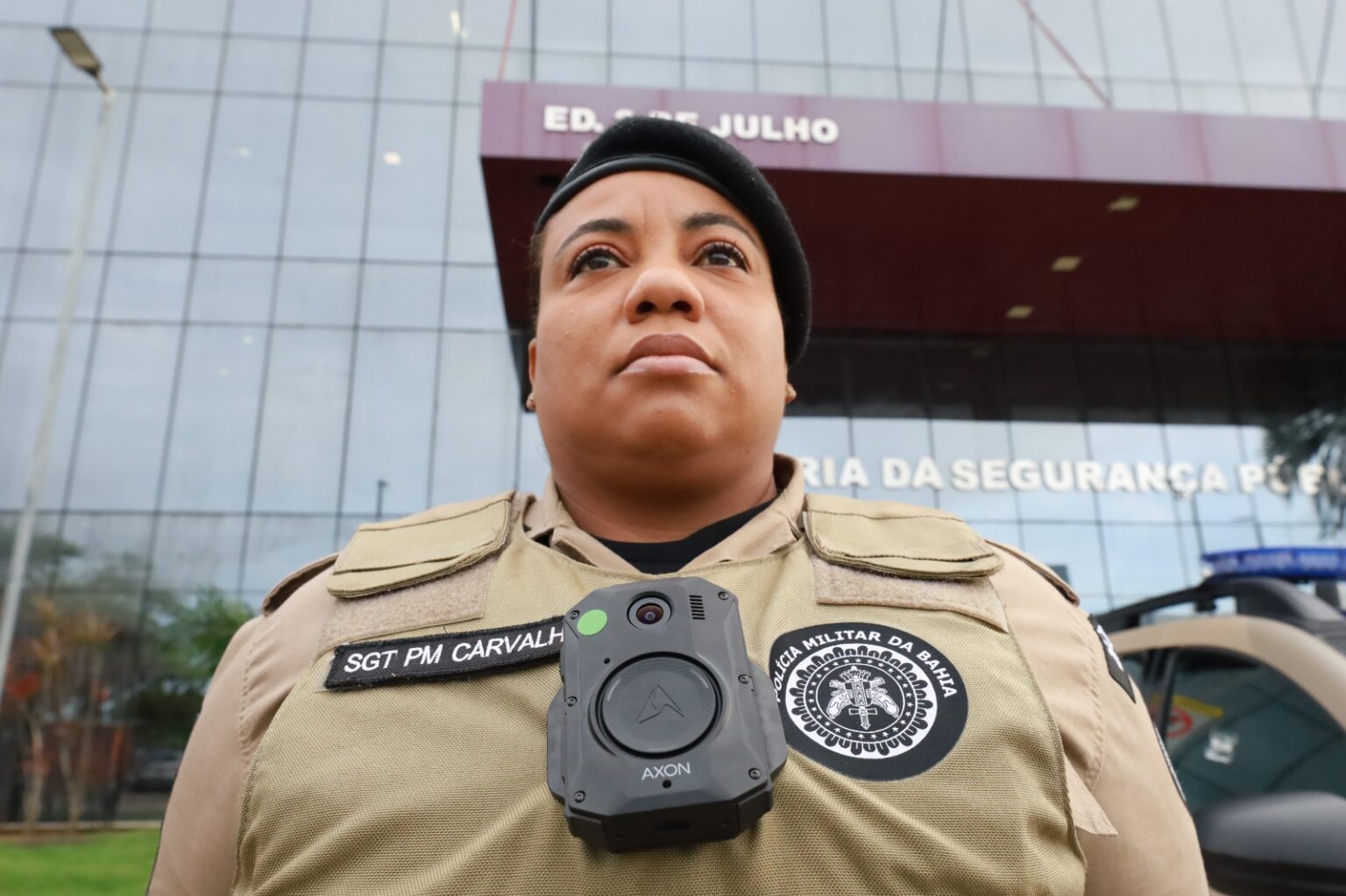 Polícia da Bahia inicia uso de câmeras corporais; equipamentos farão dois tipos de gravação