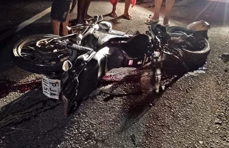 Jucuruçu: Batida entre duas motocicletas deixa um morto e outro gravemente ferido na BA  248, próximo a Coqueiros