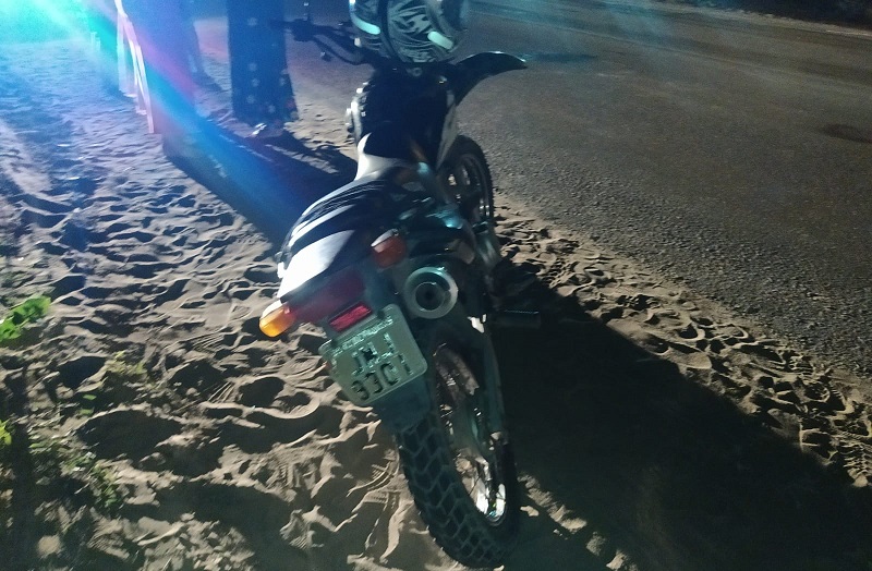 Teixeira: Motociclista sofre grave acidente na BR-101, após se chocar na traseira de veículo