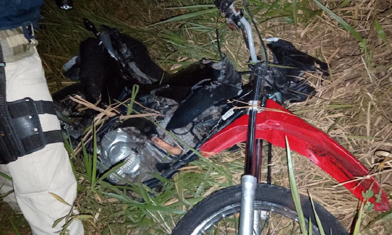 Teixeira: Acidente envolvendo motociclista e ciclista deixa e um morto e dois gravemente feridos na BR 101, em Teixeira