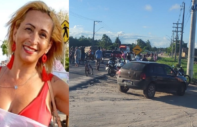 Fatalidade: Mulher morre em acidente envolvendo motocicleta e bicicleta na área urbana de Acobaça