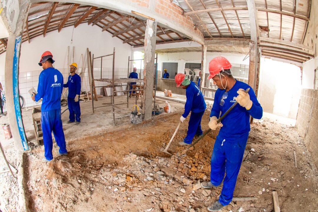 Teixeira: Conheça as obras da Prefeitura na Escola Municipal Antônio Chicon Sobrinho