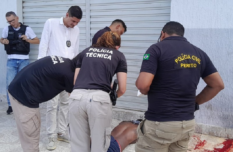 Violência: Ex-Presidiário é assassinado com tiros na cabeça no bairro São Lourenço, em Teixeira de Freitas