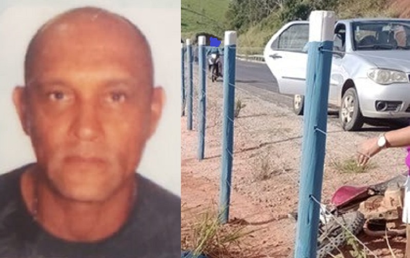 Tragédia: Motociclista morre e esposa fica ferida em grave acidente na BA-284, em Itamaraju
