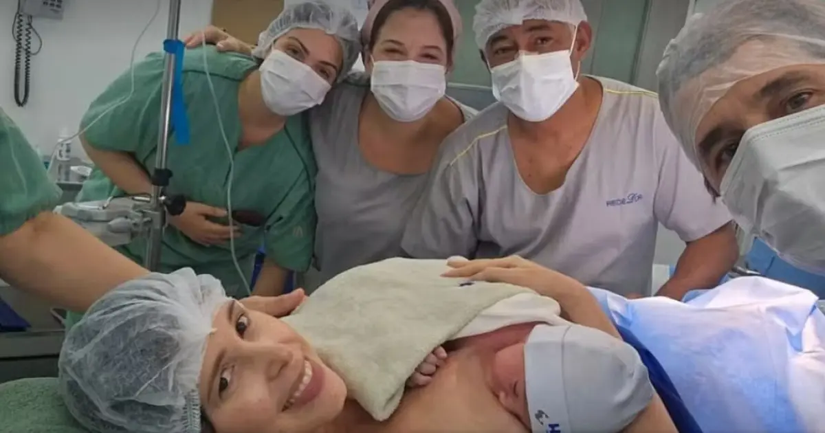 Cinco meses depois, nasce bebê de médica baleada na cabeça durante tentativa de assalto em Salvador