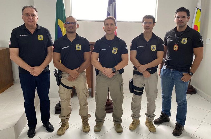 Teixeira: Delegado Geral da Polícia Civil visita a 8ª COORPIN e define quatro pilares para combater crime organizado e melhorar investigações