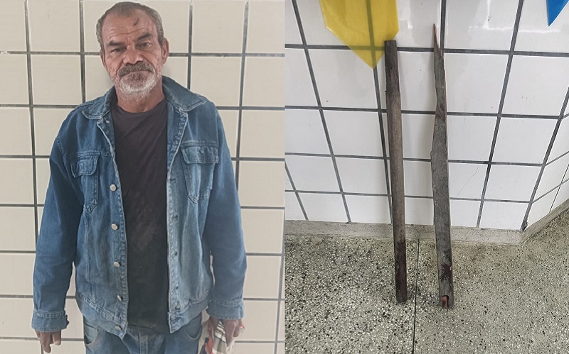 Ibirapuã: PETO age rápido e prende homem que matou desafeto a golpe de pau; suspeito se escondeu embaixo de cama