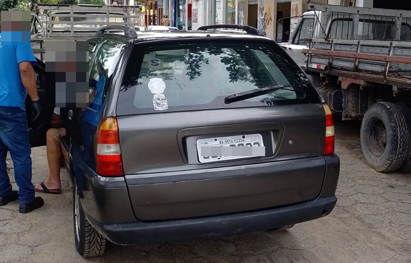 Policia Civil recupera Veículo furtado em Nova Viçosa; autoria está sendo investigada